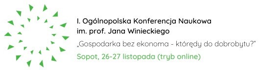 Zaproszenie na I Ogólnopolską Konferencję Naukową im. prof. Jana Winieckiego