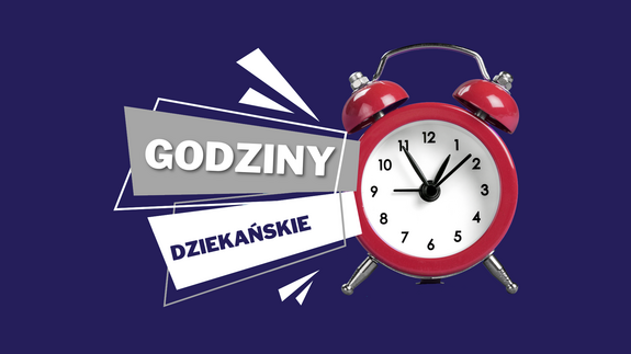Godziny dziekańskie w dniu 15 maja 2026 r.