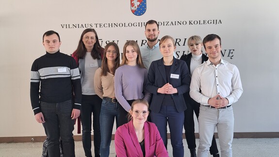 Studenci Uniwersytetu w Białymstoku z wizytą w Vilnius College of Technologies and Design