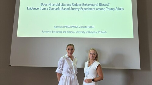 Od finansów behawioralnych po zrównoważoną mobilność – naukowcy Wydział Ekonomii i Finansów UwB na FBA 2026