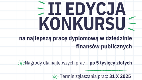 IFP - Konkurs na najlepsze prace dyplomowe o finansach publicznych