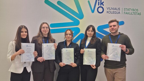 Studenci WEiF w Wilnie