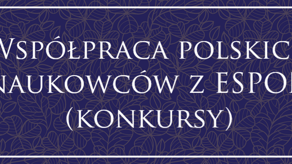Współpraca polskich naukowców z ESPON (konkursy)