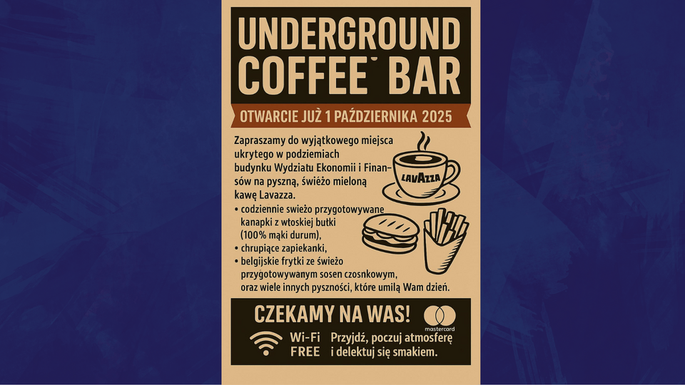 Przerwa między zajęciami? Wpadnij do nowego punktu gastronomicznego
