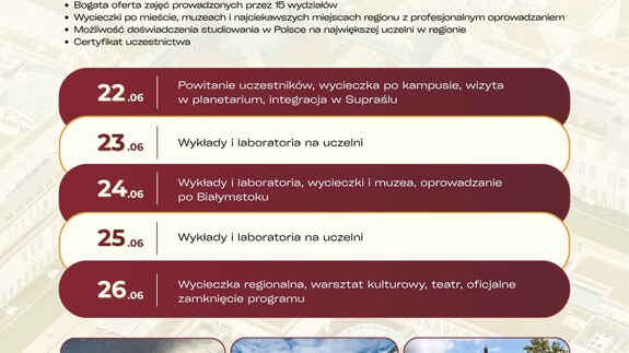 POLONIA SUMMER SCHOOL