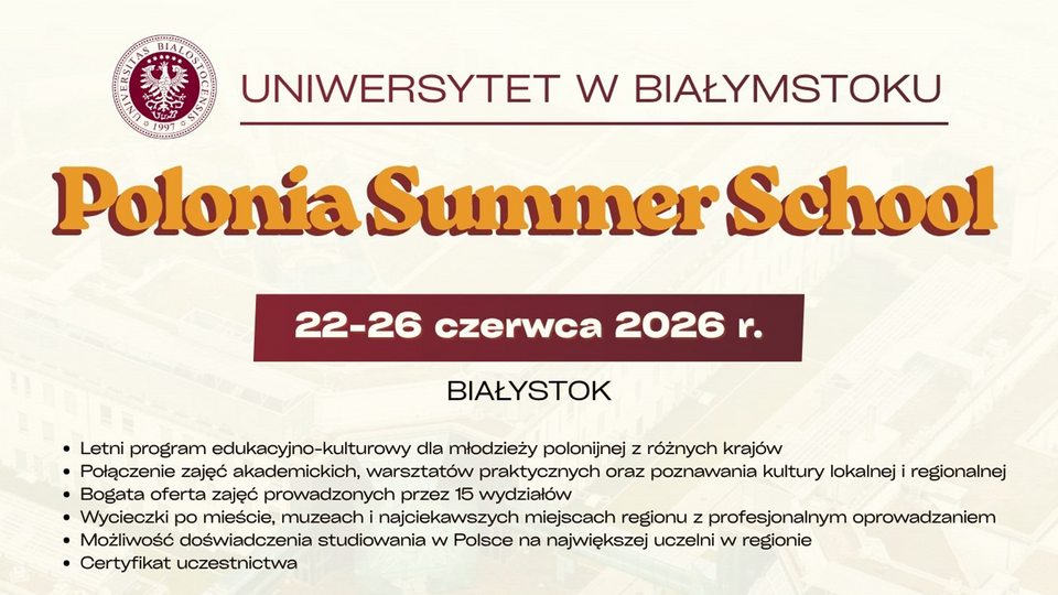 POLONIA SUMMER SCHOOL