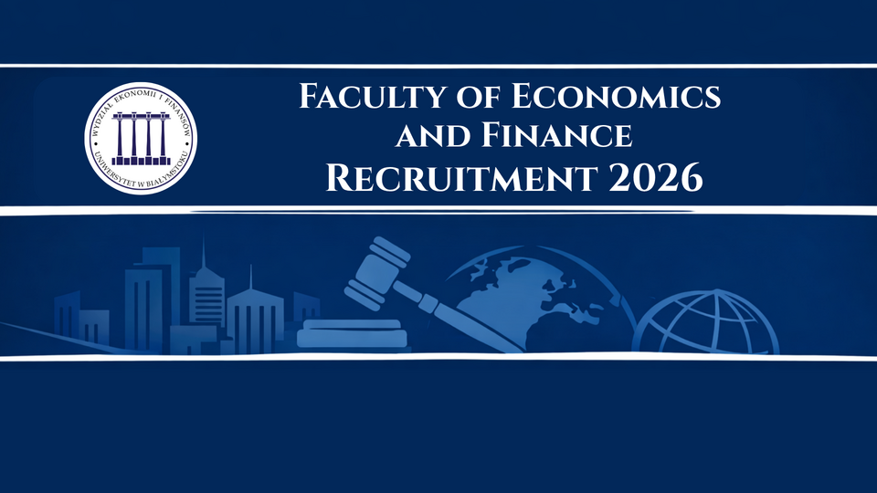 Apply to the Faculty of Economics and Finance