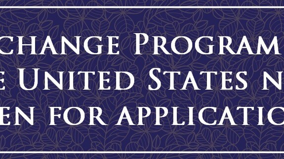 Exchange Program to the United States now open for applications