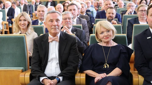 Przedstawiciele WEiF na jubileuszu 70-lecia Profesora Mariana Goryni, doktora honoris causa UwB