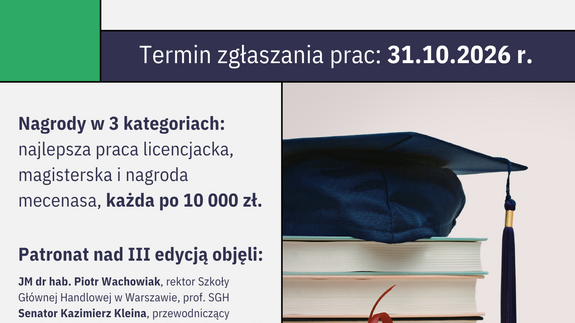 Konkurs na najlepsze prace dyplomowe o finansach publicznych / Edycja III