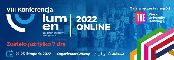 VIII Konferencja LUMEN 2022 już za 7 dni !!