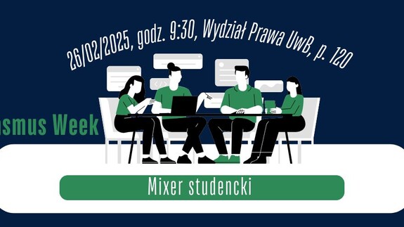 Mixer Studencki w ramach Erasmus Week UwB