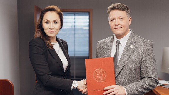 Dr hab. Agnieszka Piekutowska is the new Vice-Rector for Science and International Cooperation of the University of Białystok